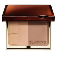 CLARINS Двухцветная компактная минеральная пудра SPF 15 Bronzing Duo № 01 light