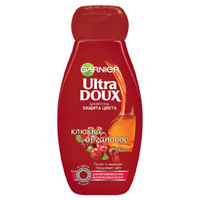 GARNIER Шампунь Ultra Doux для окрашенных и мелированных волос - Клюква и Аргановое масло 400 мл