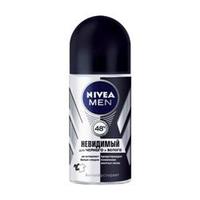 NIVEA Роликовый дезодорант "Невидимый" для черного и белого для мужчин 50 мл