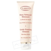 CLARINS Смягчающий и очищающий пенящийся крем с маслом карите 125 мл