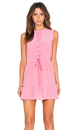 Мини платье ruffle - Red Valentino