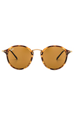 Солнцезащитные очки round fleck - Ray-Ban