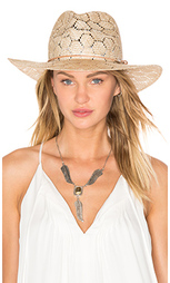 Шляпа федора straw wide brim - Rag &amp; Bone