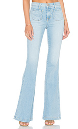 Расклёшенные джинсы с накладными карманами demi - J Brand