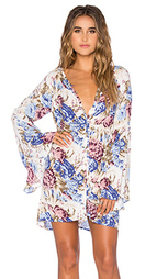 Платье-рубашка с рукавами колокол - AUGUSTE