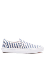 Кроссовки слипоны stripes - Vans
