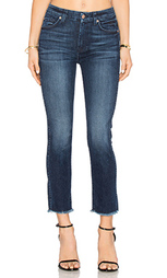 Укороченные прямые джинсы с высоким поясом - 7 For All Mankind