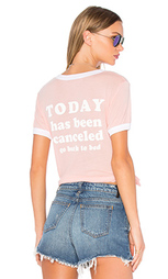 Футболка today is cancelled - Wildfox Couture