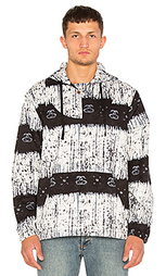 Пончо с размытым рисунком - Stussy