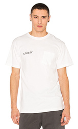 Футболка с карманом zine - Stussy