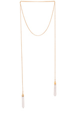 Ожерелье double crystal wrap - Jacquie Aiche