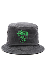 Панама с окрашенными пигментами stock lock - Stussy