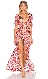 Макси платье saffron - For Love &amp; Lemons