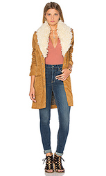 Куртка с меховым воротником lady lane - Free People