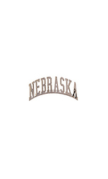 Nebraska pin - OFF-WHITE