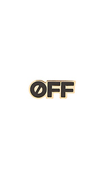 Off pin - OFF-WHITE