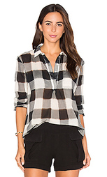 Топ gauze plaid shirting long sleeve - Stateside