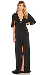 Flounce sleeve gown - Halston Heritage