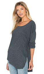 Asymmetrical boyfriend top - Lanston