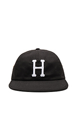 Шляпа с шестью вставками formless classic h - Huf