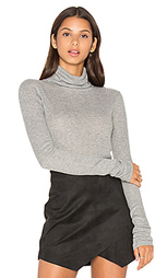 Rib turtleneck top - LEO &amp; SAGE