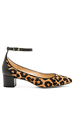 Босоножки с верхом из телячьей кожи леопардовый принт lola - Sam Edelman