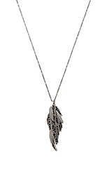 Ожерелье с длинным подвесом dark plumes - Marc Jacobs