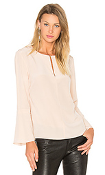 Split neck belle top - Tibi