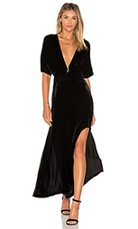 Hayden velvet maxi dress - Ganni