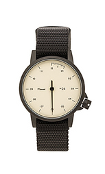 Часы на черном/сланцевом нейлоном браслете - Miansai