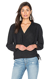 Long sleeve wrap blouse - IKKS Paris