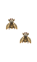 Серьги charms beetle stud - Marc Jacobs