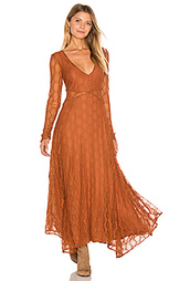 Кружевное платье guinevere - Free People