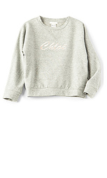 Kids chloe logo sweatshirt - Chloe Chloé