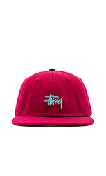 Бейсболка из твила с логотипом - Stussy