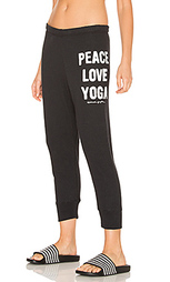 Свободные брюки peace love &amp; yoga - Spiritual Gangster