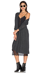 Long swing cardigan - White + Warren