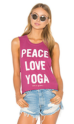 Майка peace love &amp; yoga - Spiritual Gangster