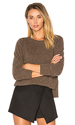 Укороченный свитер с круглым вырезом - Autumn Cashmere