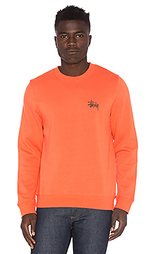 Свитшот с круглым вырезом basic stussy - Stussy
