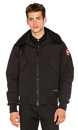 Куртка-бомбер с окрашенным воротником из овечьего меха bromley - Canada Goose