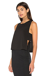 Moss crepe panel top - Bella Luxx