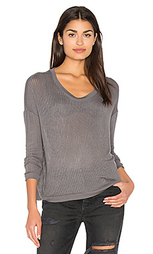 Sheer rib pullover top - Bella Luxx