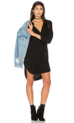 3/4 sleeve split neck tunic - Michael Stars