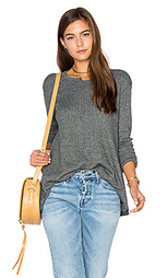 Shifted crew trapeze long sleeve top - Wilt