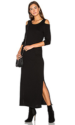 Cutout shoulder ankle dress - Lanston