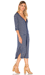 Alline stripe loose knit long sleeve button up dress - Splendid