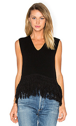 Fringe v neck tank - McQ Alexander McQueen