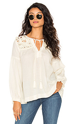 Long sleeve tied neck blouse - STELLA FOREST