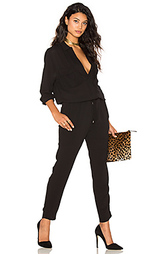 Collared long sleeve jumpsuit - STELLA FOREST